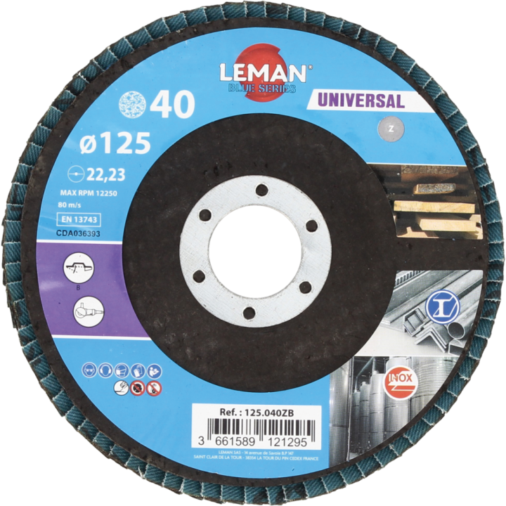 Disque à lamelles bombé zirconium