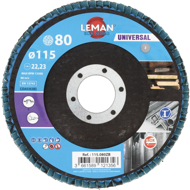 Disque à lamelles bombé zirconium
