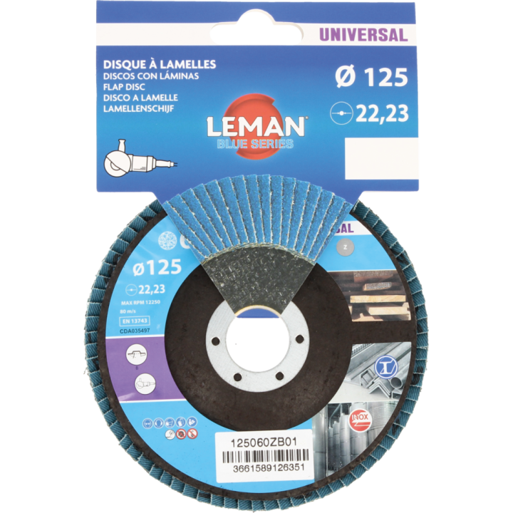 Disque à lamelles bombé zirconium