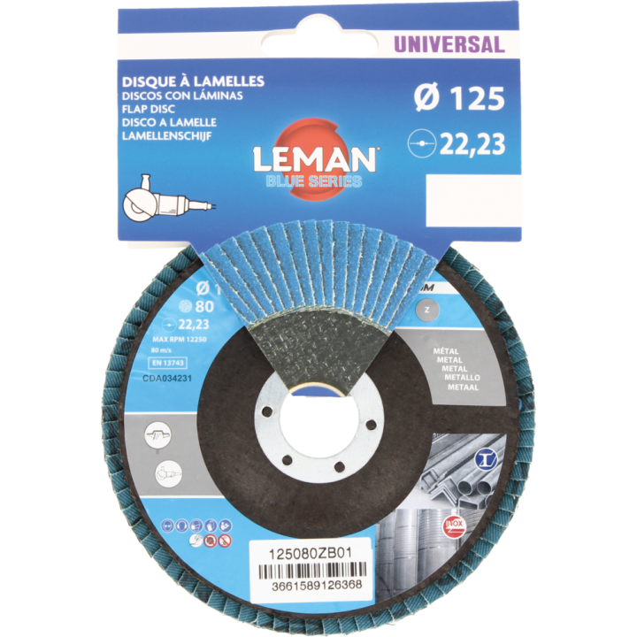 Disque à lamelles bombé zirconium