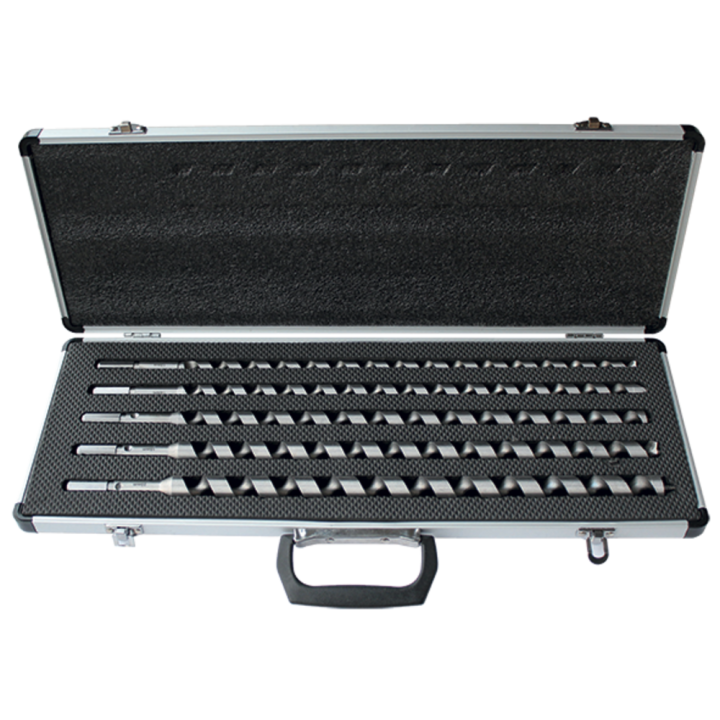 Caja de 5 brocas estructura madera