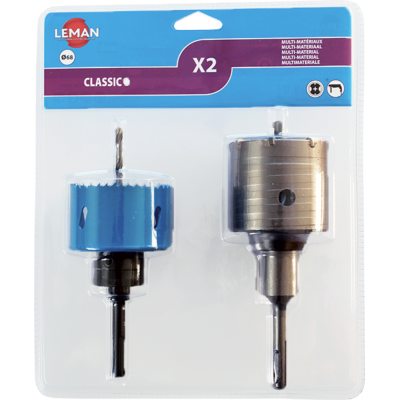 Lote de 2 coronas sds+ ø 68 especial cuadro eléctrico