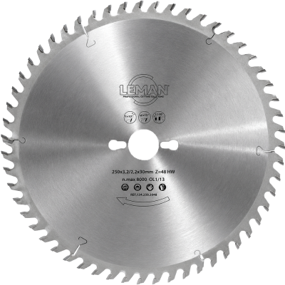 Edgebander blade for melamine boards and particleboards