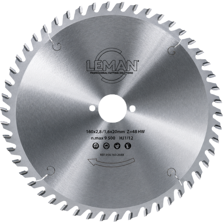 Blade for all saws for solid wood