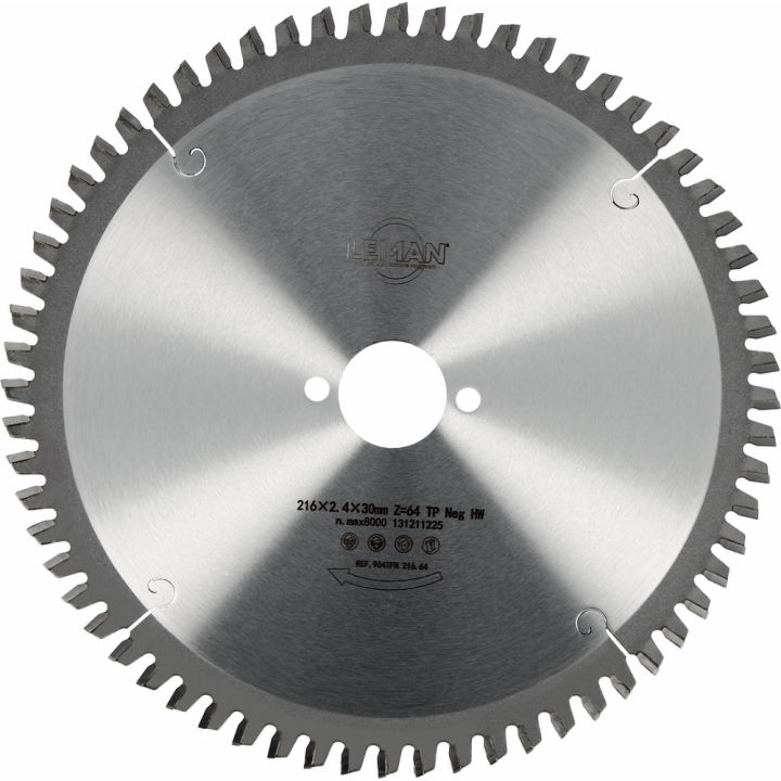 Circular saw blade for miter saw