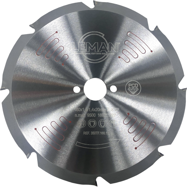 Lame circulaire diamantée multi-matériaux pour machines portatives et stationnaires