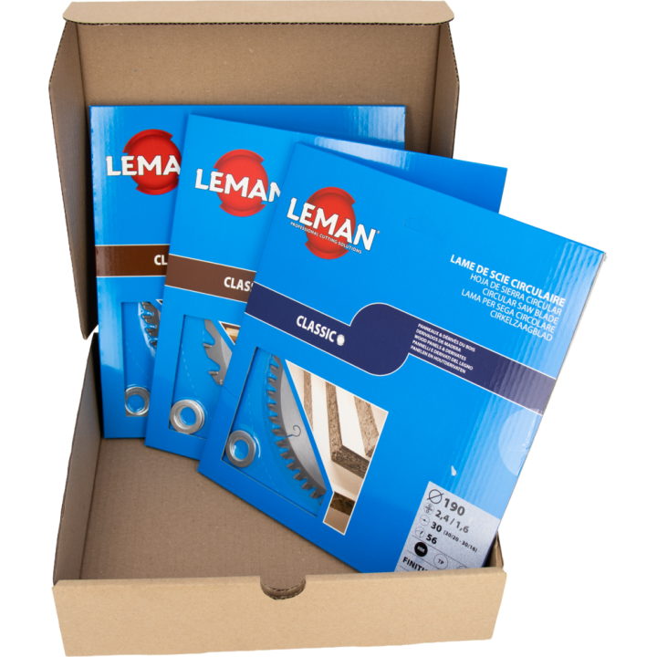 Lot de 3 lames circulaires ø 190