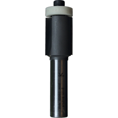 Straight trimmer drill bit +  delrin  guide