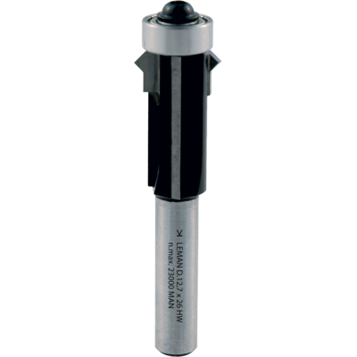 Punta per refilatore con giuntura a  v  + guida