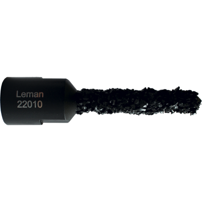 Brazed gritted carbide drill to remove mortar joints