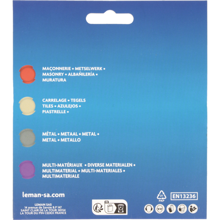 Diamantschijf multimaterialen