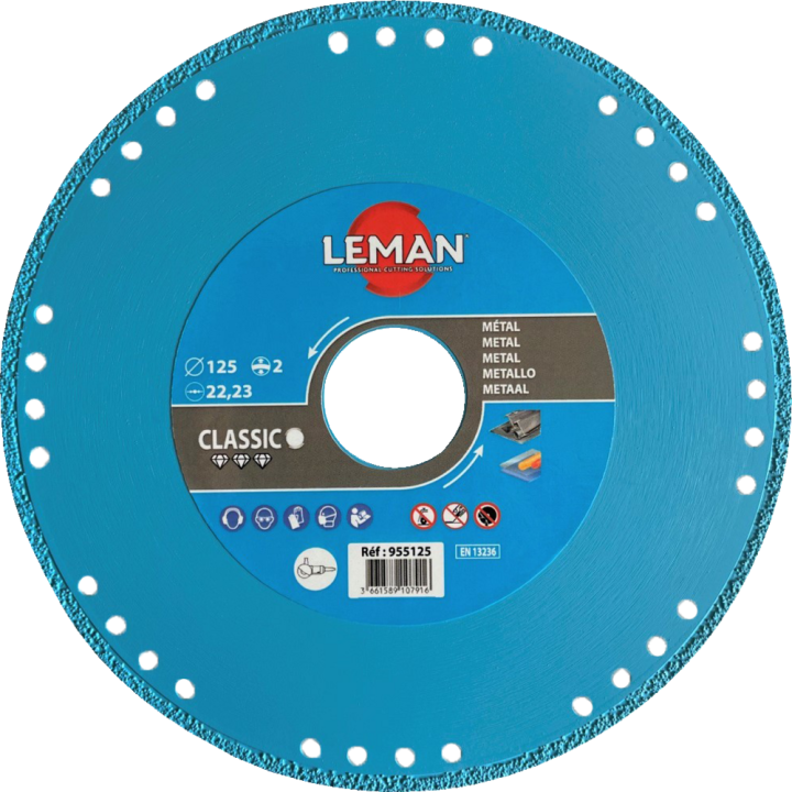Disque diamant métal