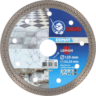 Diamond blade turbo continuous rim vitrified tile