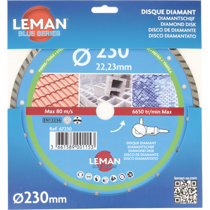 Disque diamant minéral