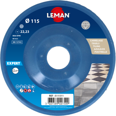 Disque à lamelles diamantées