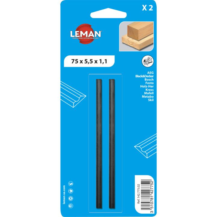 2 ferri pialla reversibili