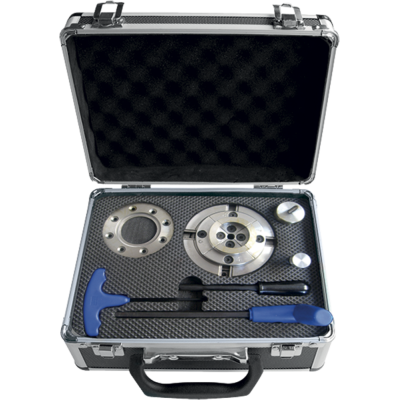 Box with m33 x 3,5 mm threaded turning mandrel