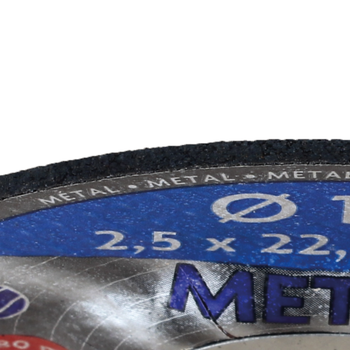 Pack de 5 disques tronçonnage metal 
