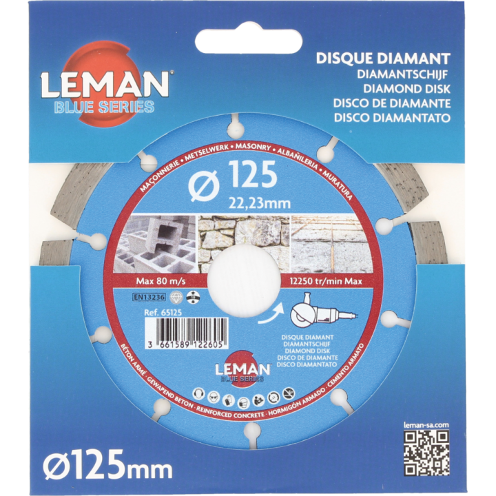 Disque diamant beton armé, aciers