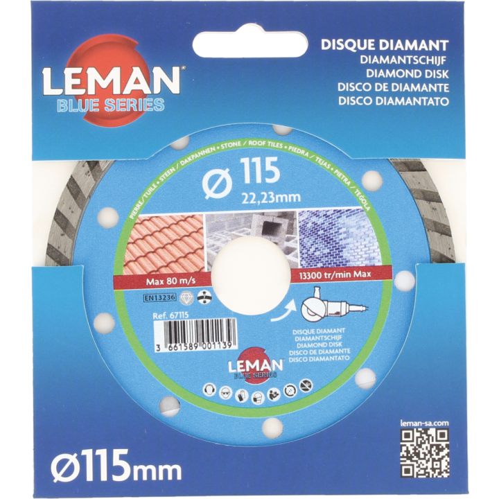 Disque diamant minéral