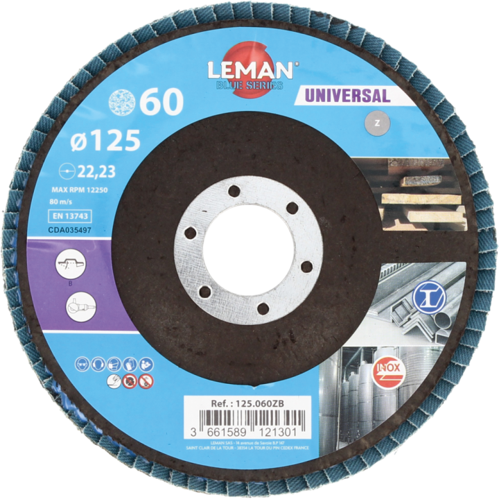 Disque à lamelles bombé zirconium