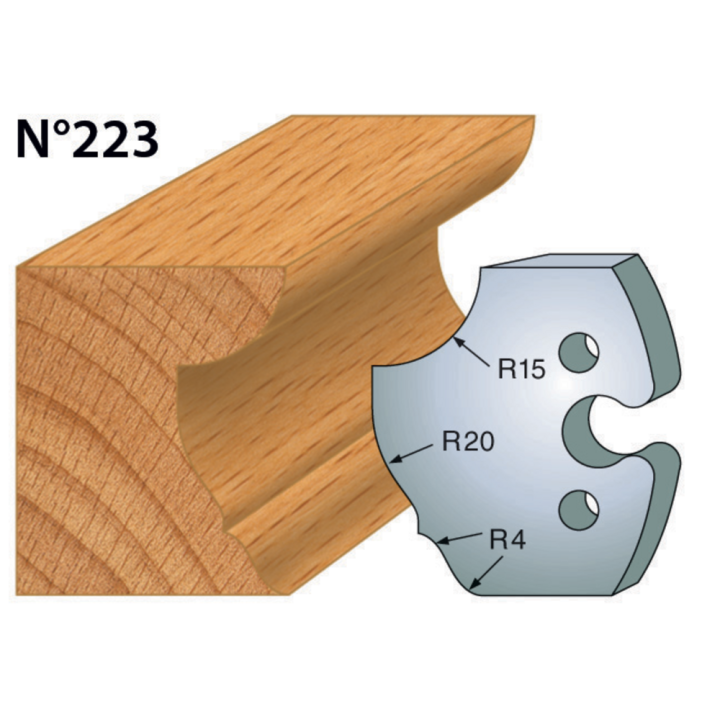 Jeux 2 fers hauteur 50 mm