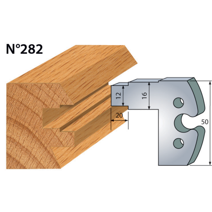 Jeux 2 fers hauteur 50 mm