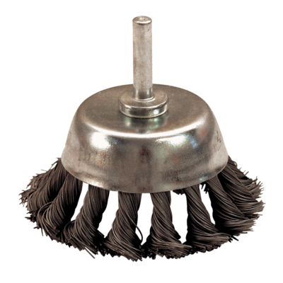 Brosse conique fil acier torsadÉ
