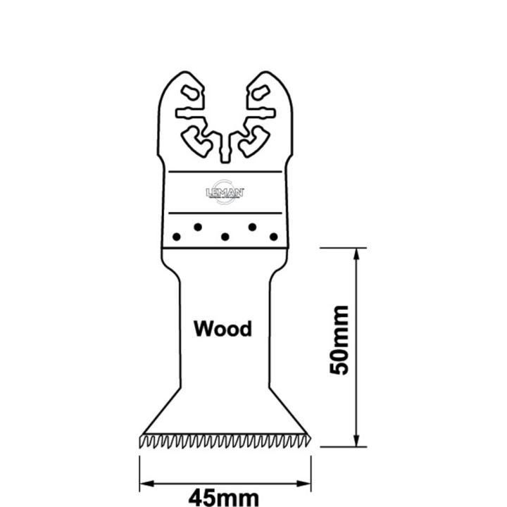 Lame de scie plongeante denture japonaise bi-mÉtal