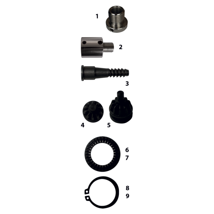 Accessoires pour mandrin de tournage