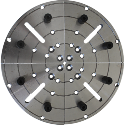 Plateau de reprise Ø 190 (4 mors + accessoires)