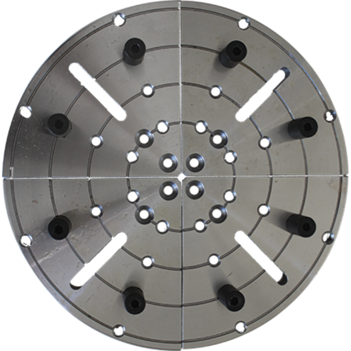 Plateau de reprise Ø 190 (4 mors + accessoires)