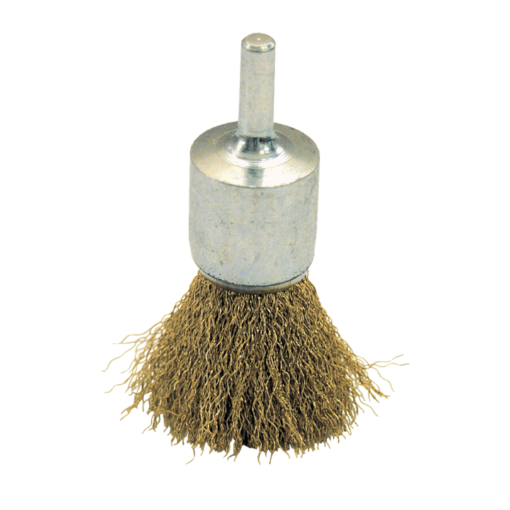 Brosse pinceau fil laiton ondulÉ