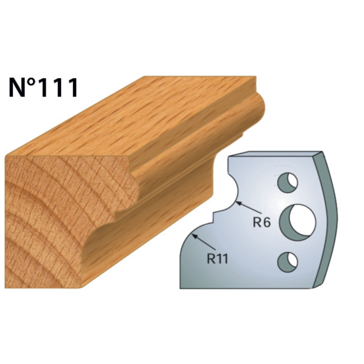 Cuchillas altura 40 mm