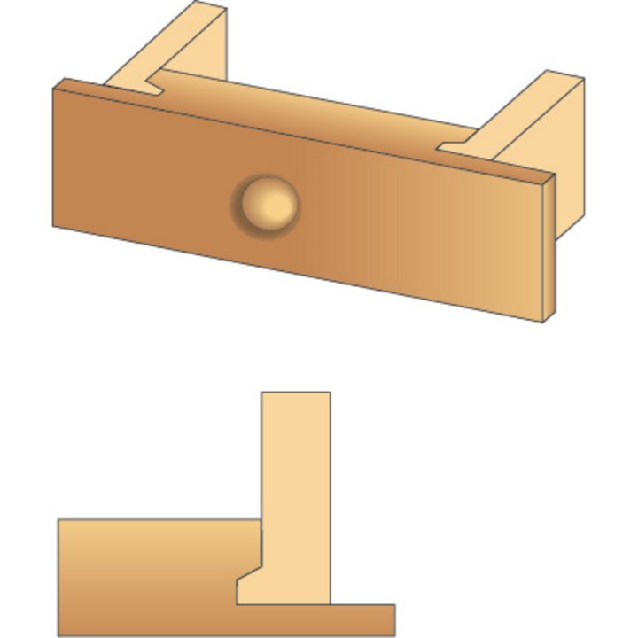MÈche d'assemblage pour tiroirs