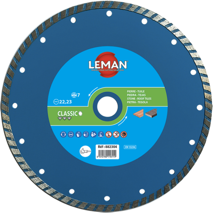 Disque diamant tuile, brique