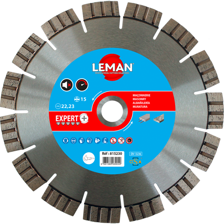 Disque diamant silencieux bÉton armÉ