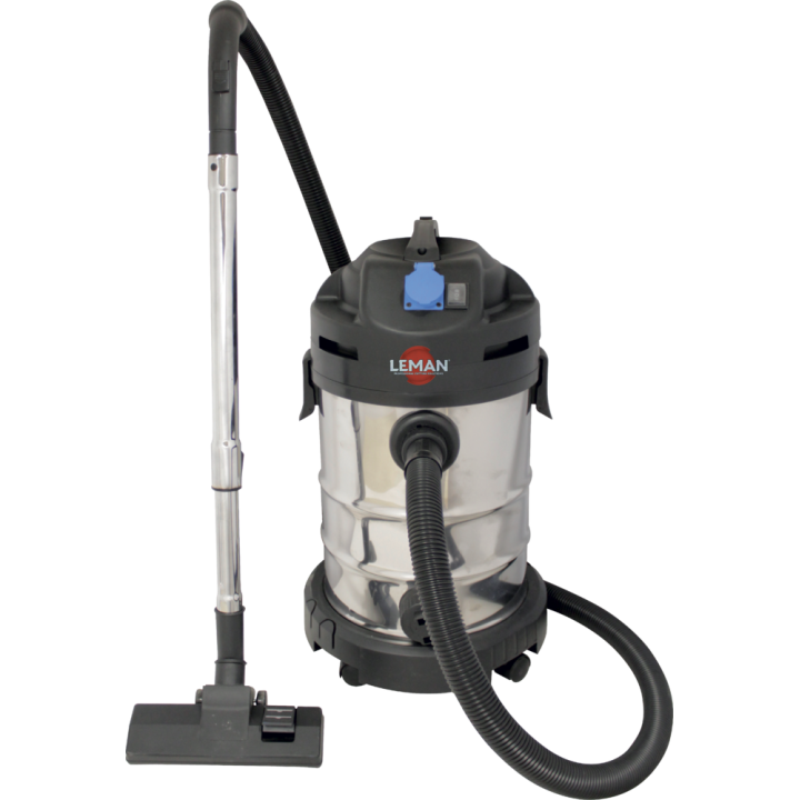 Aspirador inox para agua y polvo sincronizado 30 l
