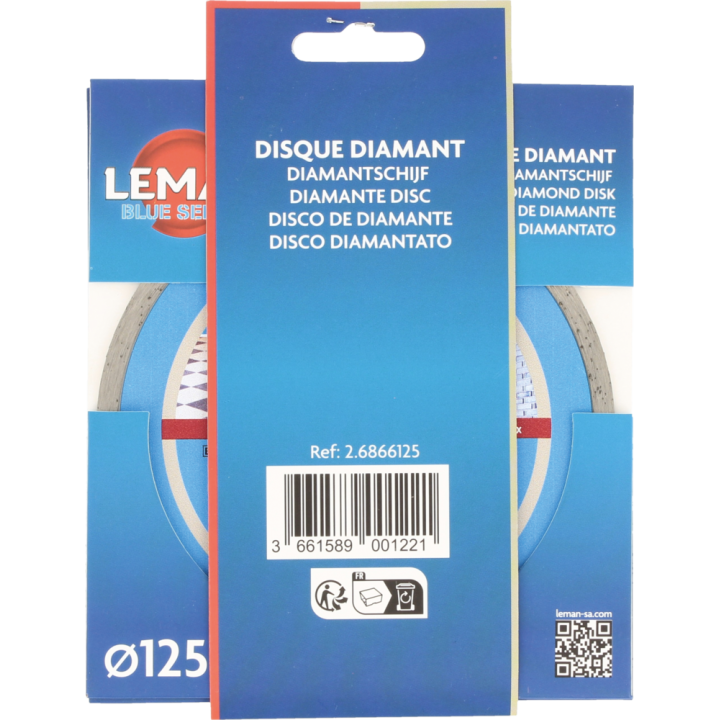 Lot de deux disques diamants