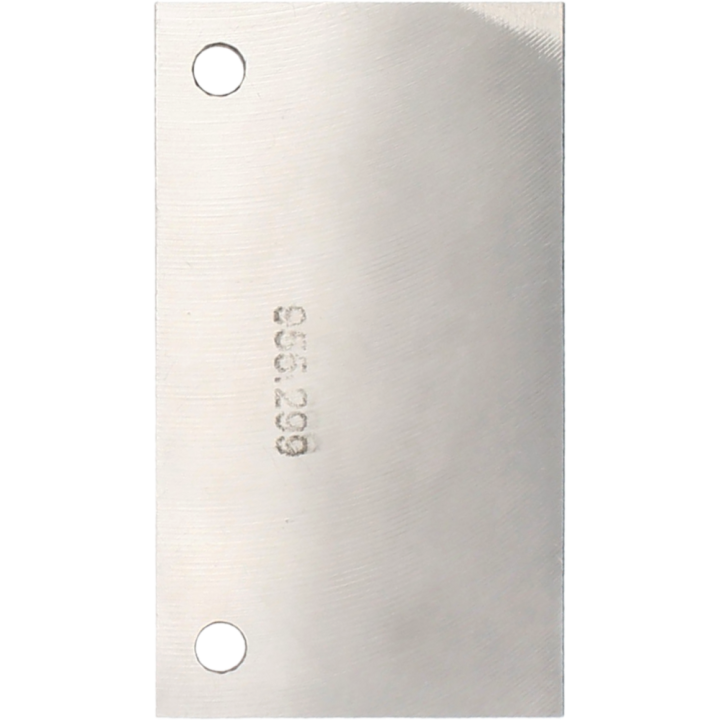 Set of 2 blades to be moulded height 90 mm
