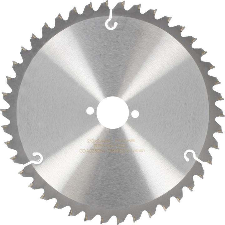 Lame de scir circualire pour machines portatives et À onglets