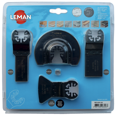 Coffret 4 accessoires multi-matÉriaux