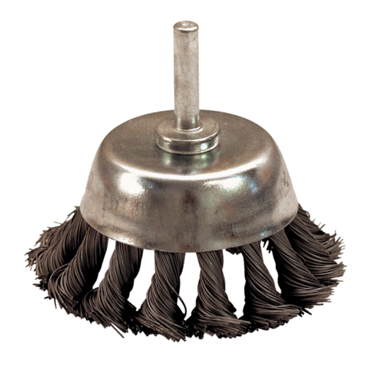 Brosse conique fil acier torsadÉ