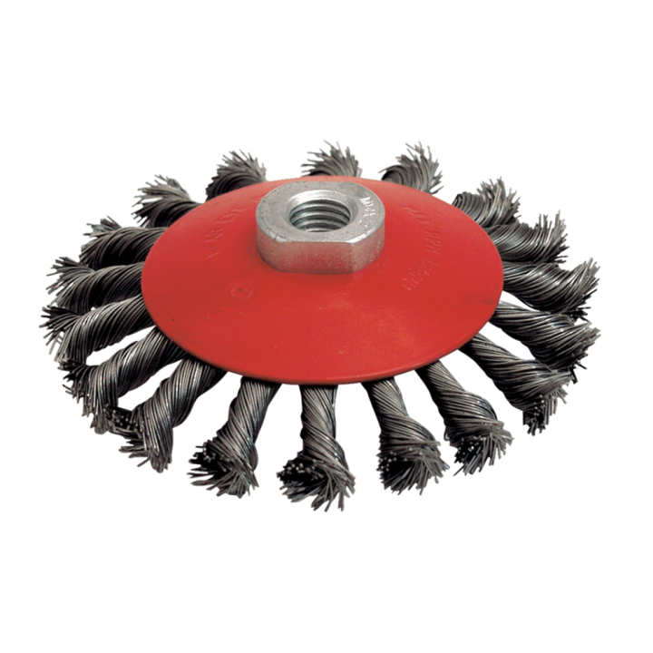 Brosse cuvette fil acier torsadÉ