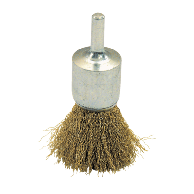 Brosse pinceau fil laiton ondulÉ