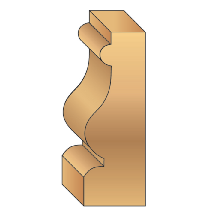 MÈche pour moulures dÉcoratives + guide