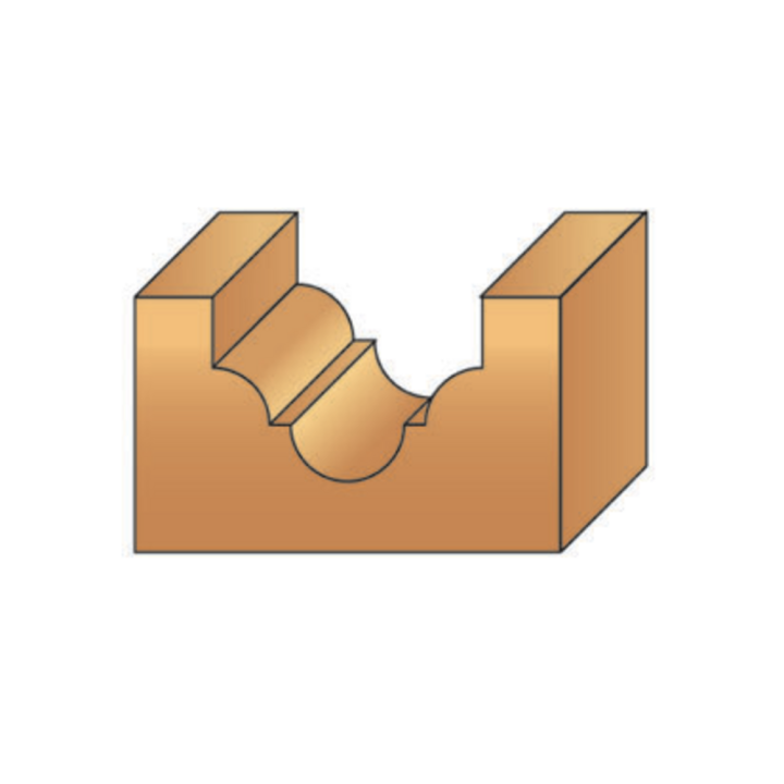 MÈche pour moulures dÉcoratives