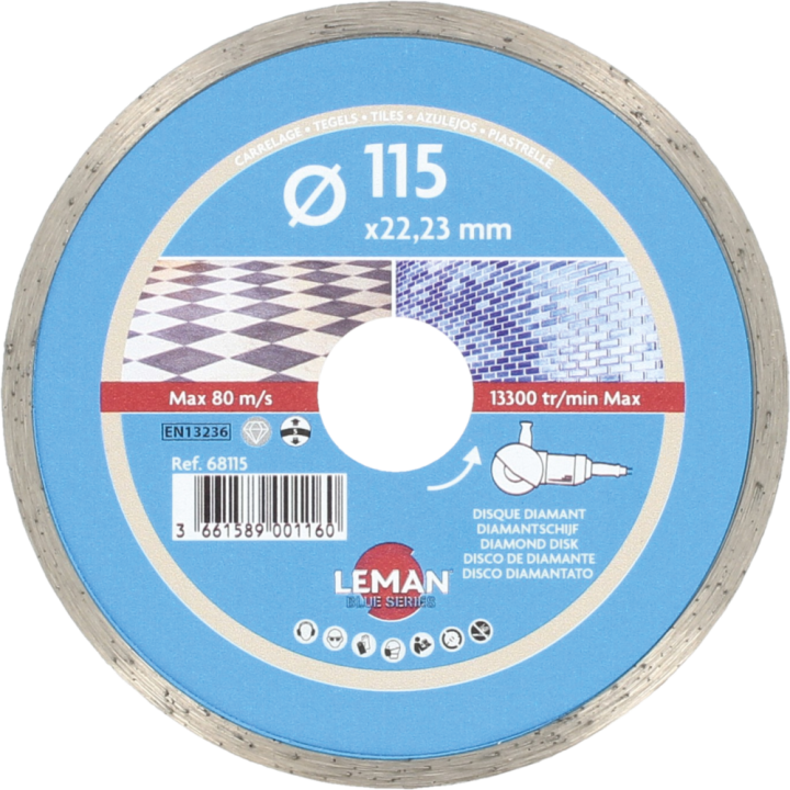 Lot de deux disques diamants