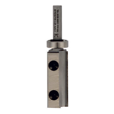 MÈche d'affleureuse À plaquettes rÉversibles + guide supÉrieur