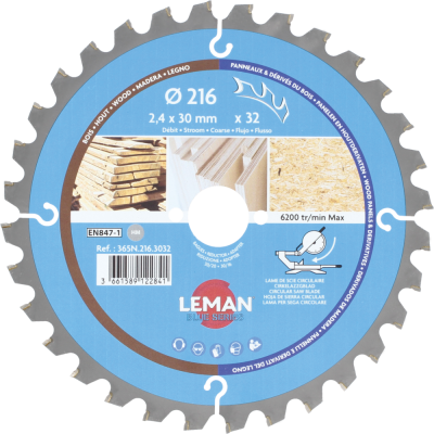 Lame de scie circulaire pour machines À onglets